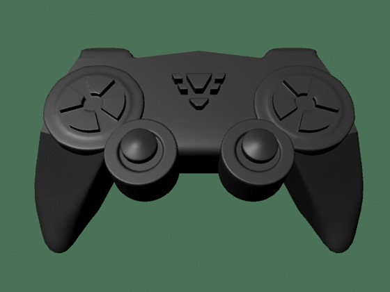 3D Graphics: raw model of a joystick