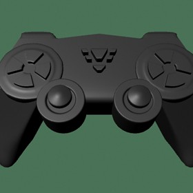 3D Graphics: raw model of a joystick