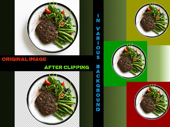 Image manipulation: Clipping Image/Remove background