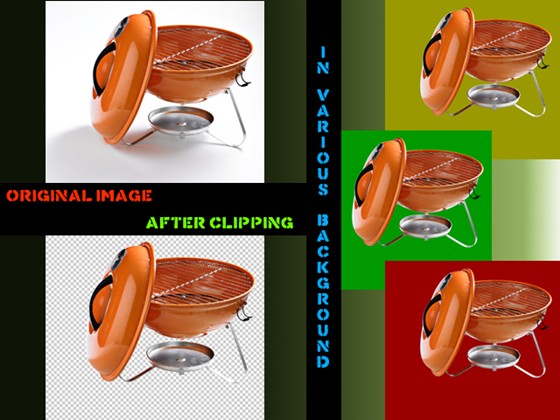 Image manipulation: Clipping Image/Remove background